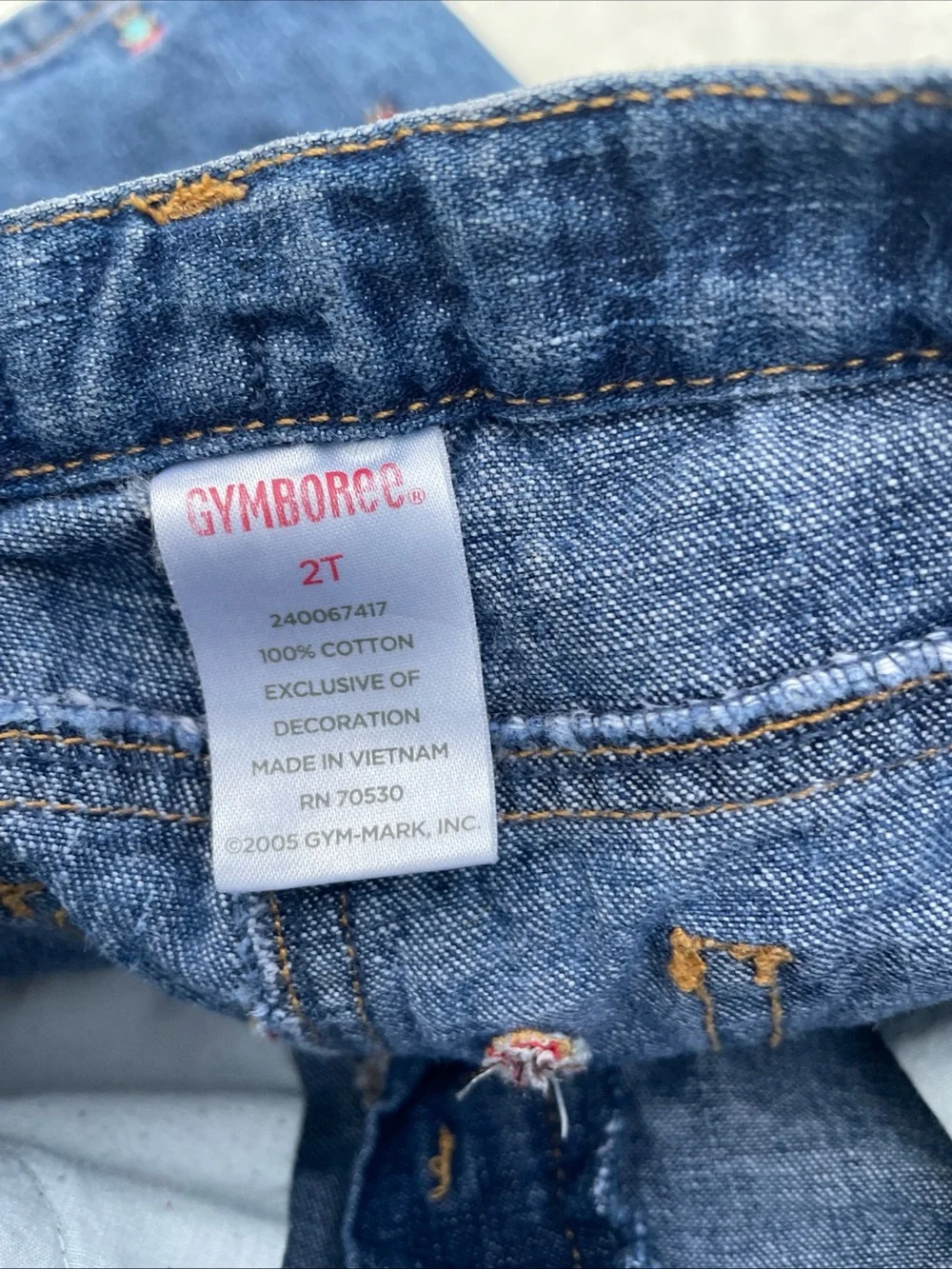 Gymboree classic denim